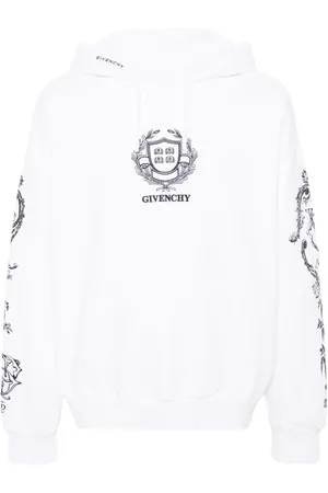 Givenchy Katoenen hoodie met geborduurd logo
