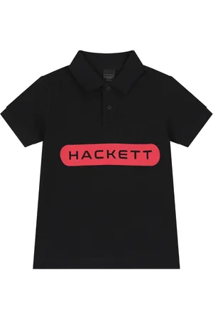 Hackett Katoenen poloshirt met logo