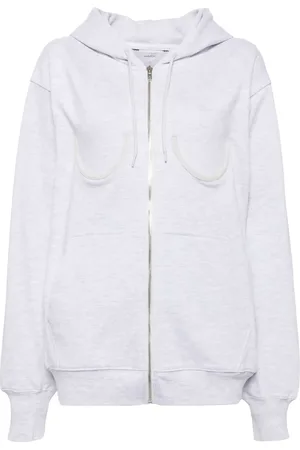 pushBUTTON Katoenen jack met rits