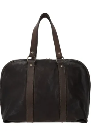 GUIDI Grainy schoudertas