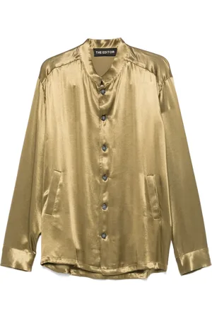 THE EDITOR Satijnen shirt