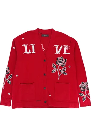 AMIRI Vest met roospatch