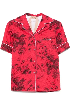 Nº21 Blouse met afwerking