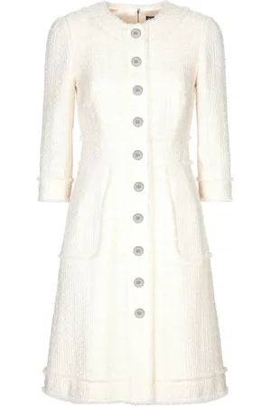 Dolce & Gabbana Tweed jurk met A