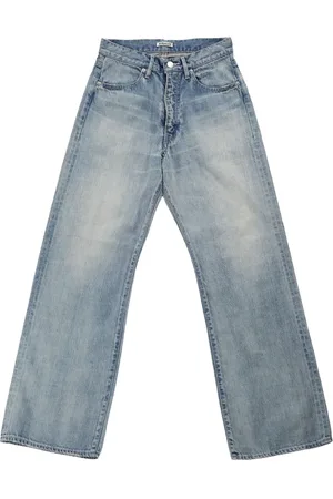 Auralee Cotton straight jeans