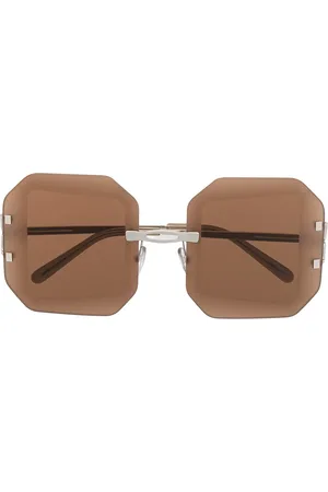 Marni Zonnebril met oversized montuur