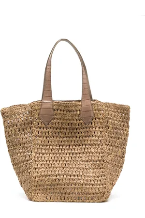 MARIA OLIVER Rieten shopper