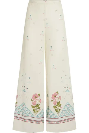 EMPORIO Broek met bloemenprint