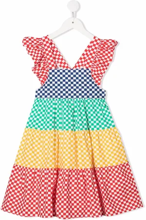 Stella McCartney Jurk met colourblocking