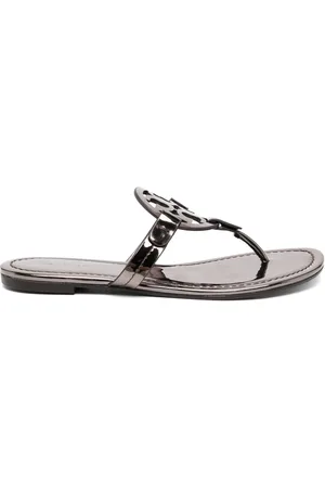 Tory Burch Sandalen met metallic