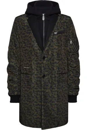Philipp Plein Jas met camouflageprint