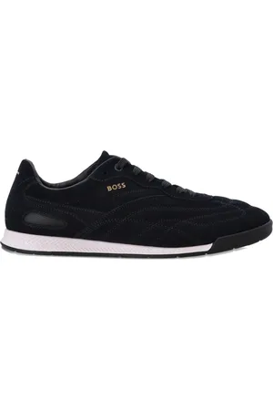 HUGO BOSS Sneakers met suède vlakken