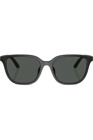 Emporio Armani Zonnebril met vierkant montuur