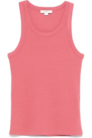 Vince Tanktop met diepe ronde hals