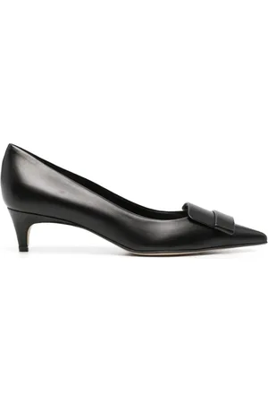 Sergio Rossi Sr1 leren pumps