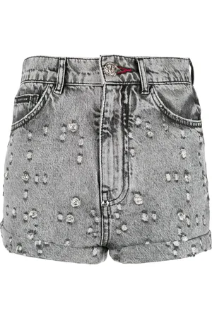 Philipp Plein Shorts met studs