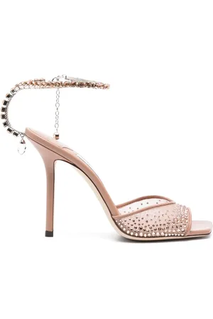 Jimmy Choo Saeda 100mm sandalen