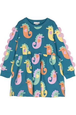 Stella McCartney Jurk met zeepaardprint