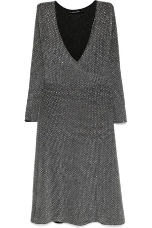 Karl Lagerfeld Jersey jurk met stras