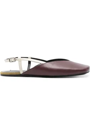 Ami Leren slingback ballerina