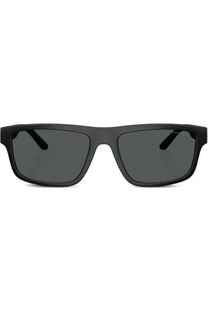 Emporio Armani Zonnebril met logoprint