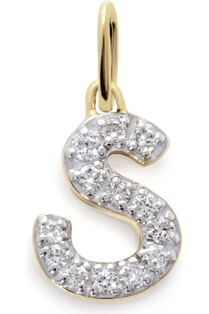 Monica Vinader 14kt geelgouden hanger