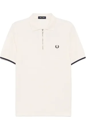 Fred Perry Crêpe piqué poloshirt