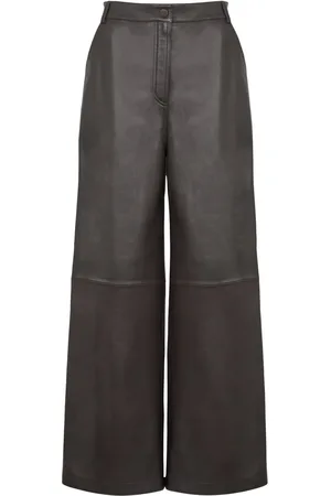 YVES SALOMON Leren broek