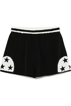 BODE Zijden shorts met geborduurde ster