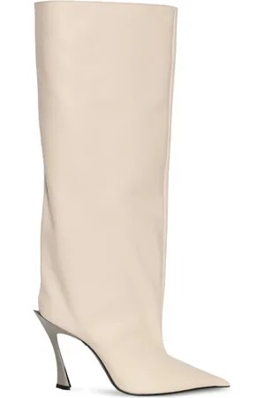 MUGLER 95 mm leren laarzen