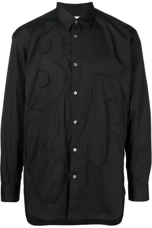 Comme des Garçons Overhemd met patch