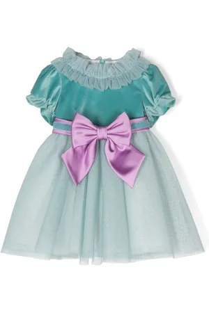 COLORICHIARI Jurk met ruches detail