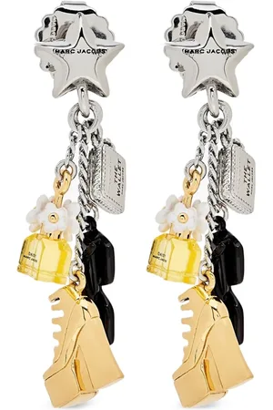 Marc Jacobs The Mini Icon oorbellen met bedel