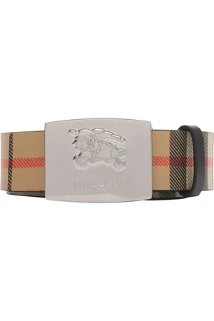 Burberry Geruite omkeerbare riem