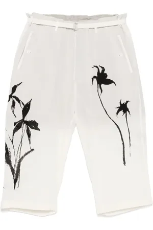 YOHJI YAMAMOTO Broek met grafische print