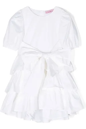 MISS BLUMARINE Jurk met pofmouwen