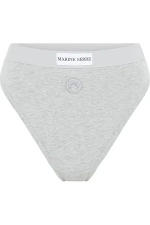 Marine Serre Jersey slip met maanlogo