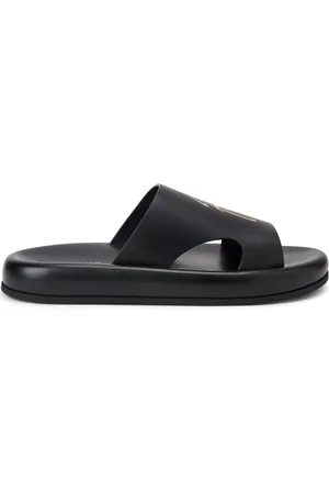 Salvatore Ferragamo Leren slippers