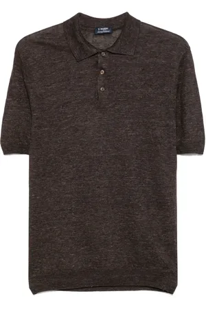 BARBA Linnen poloshirt