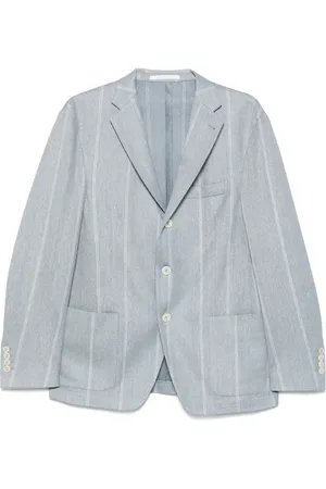 ELEVENTY Gestreepte blazer