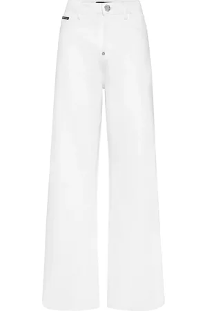 Philipp Plein Jeans met geborduurd logo