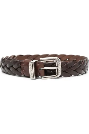 Brunello Cucinelli Leren riem