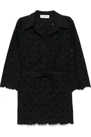 TRUE ROYAL Broderie anglaise shirt