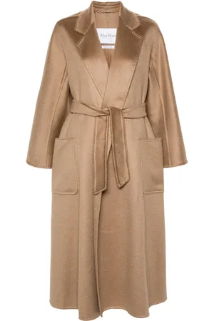 Max Mara Ludmilla Icon jas met ceintuur