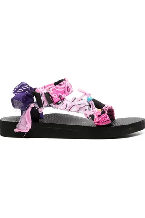 Arizona Love Trekky sandalen met bandanaprint