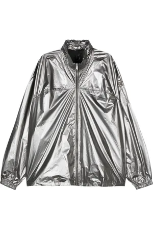Rick Owens Metallic doorzichtig windjack