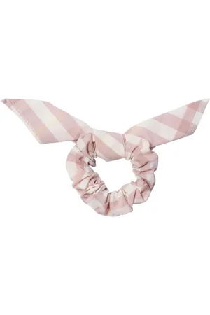 Burberry Geruite katoenen scrunchie
