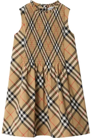 Burberry Geruite jurk