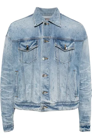AMIRI Denim jack van katoenblend