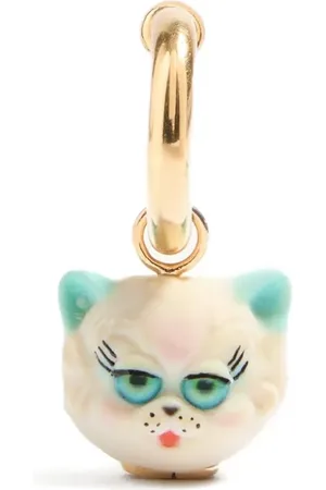 VALENTINO GARAVANI LE CHAT DE LA MAISON NYLON AND METAL NECKLACE
